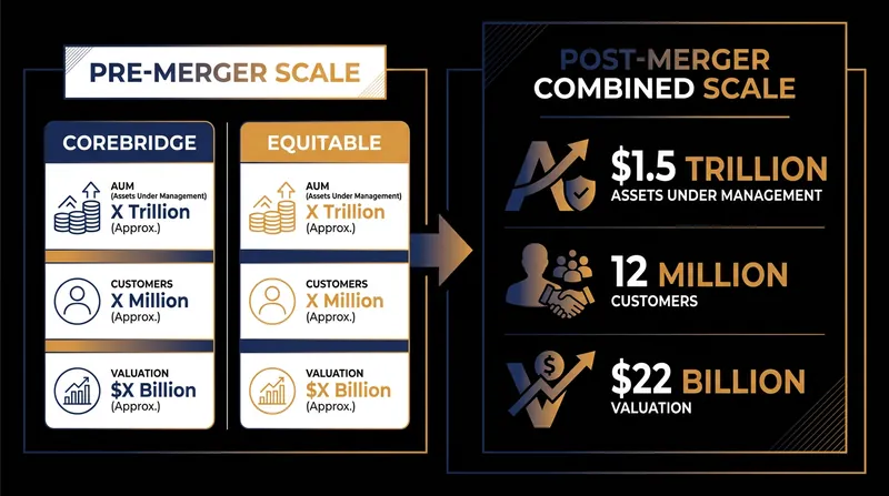 The combined entity will oversee $1.5 trillion in assets and serve 12 million customers.