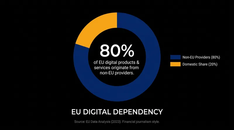 The Tech Sovereignty Package aims to reverse Europe's overwhelming reliance on foreign digital infrastructure.