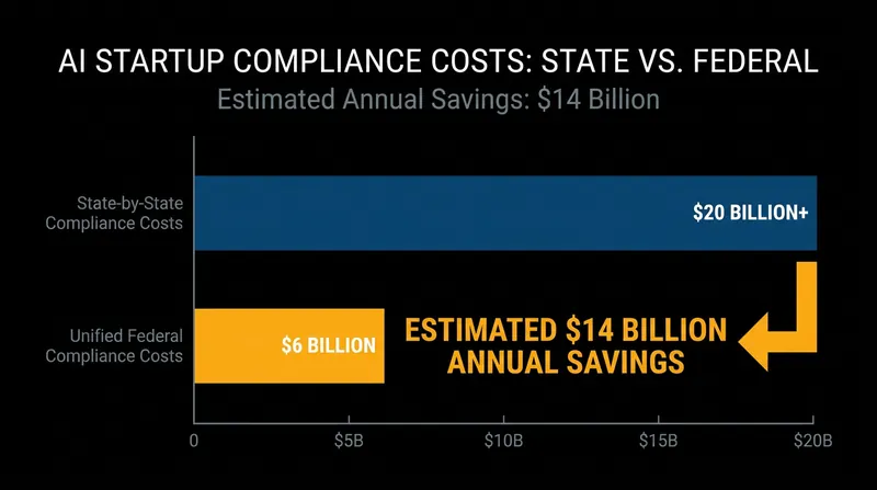 Industry analysts project massive compliance savings under a unified federal framework.