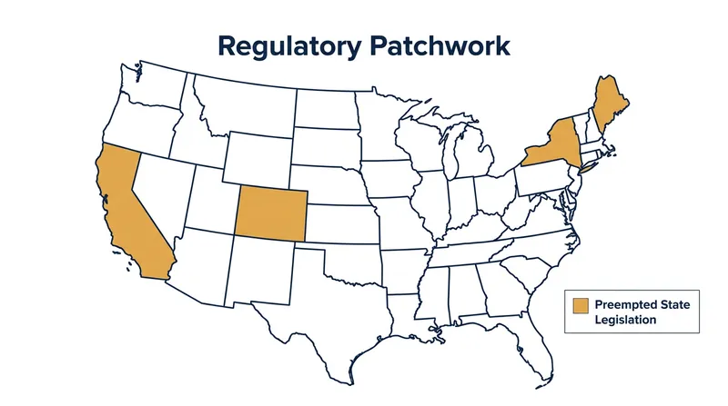 The federal order overrides a growing labyrinth of state-specific AI regulations.