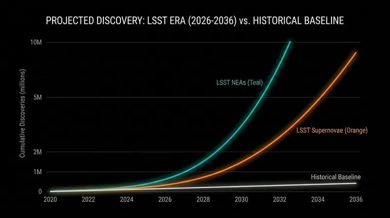 Rubin is expected to increase the catalog of known solar system objects and transient cosmic events by orders of magnitude.