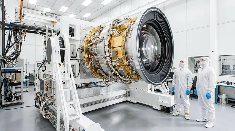 Weighing 3,000 kilograms, the 3,200-megapixel LSST Camera is the largest digital camera ever constructed.