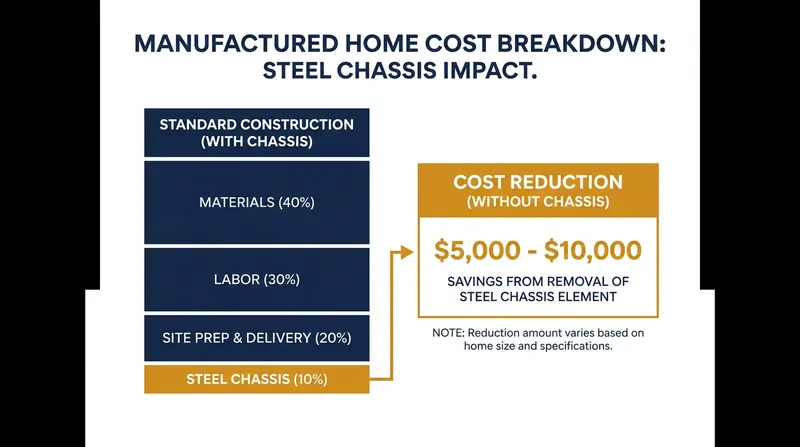 Removing the single-use steel transportation frame is expected to cut the cost of a new unit by up to 9 percent.