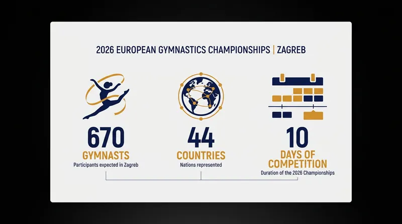 The 2026 event marks the largest European Gymnastics Championships in history.