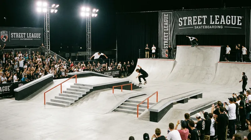 The grueling Street League Skateboarding circuit demands peak physical conditioning from its athletes.