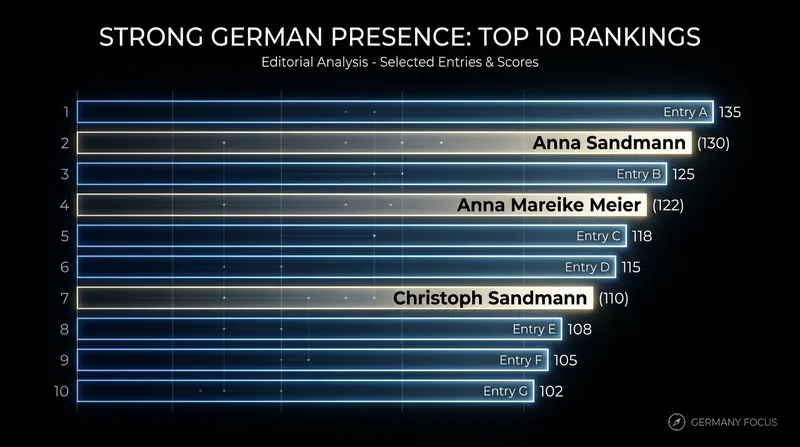 Germany boasts the most formidable depth in the upper echelon of the sport.