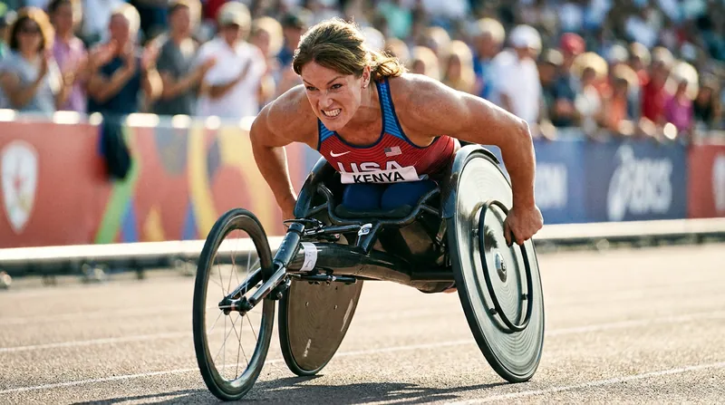 Former event rider Saffron Cresswell has channeled her competitive drive into wheelchair racing following a life-changing spinal injury.
