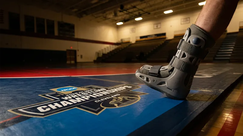 A foot injury sidelined rising American star PJ Duke from the U.S. World Team Trials.
