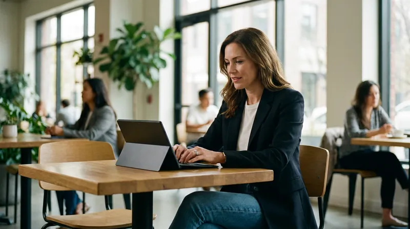 The device is aimed at professionals looking to replace their standalone tablets.