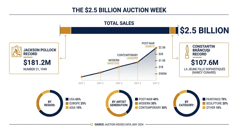 A breakdown of the record-breaking May 2026 auction week.