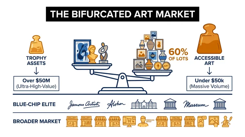 While trophy assets dominate the headlines, the highest transaction volume occurs under $50,000.