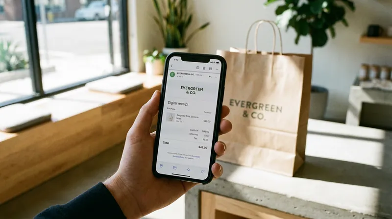 Digital receipts eliminate chemical exposure and paper waste, but raise concerns about data harvesting and inbox clutter.