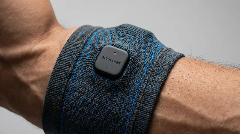 Wearable inertial measurement units (IMUs) capture internal kinetic data that external cameras cannot see.