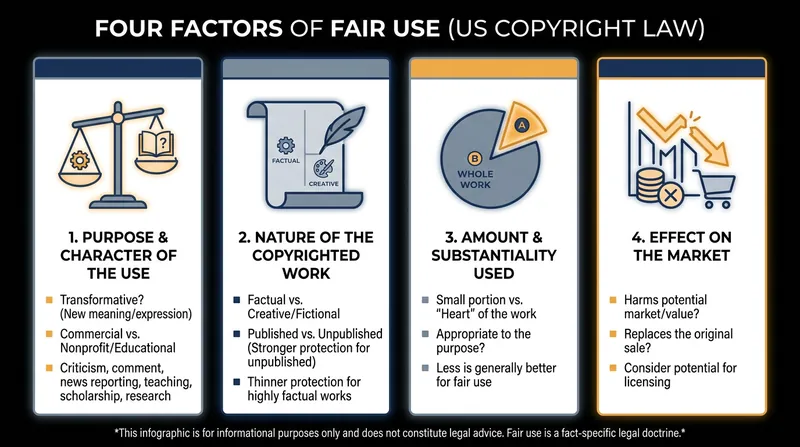 The legal framework that will determine the fate of reaction content.