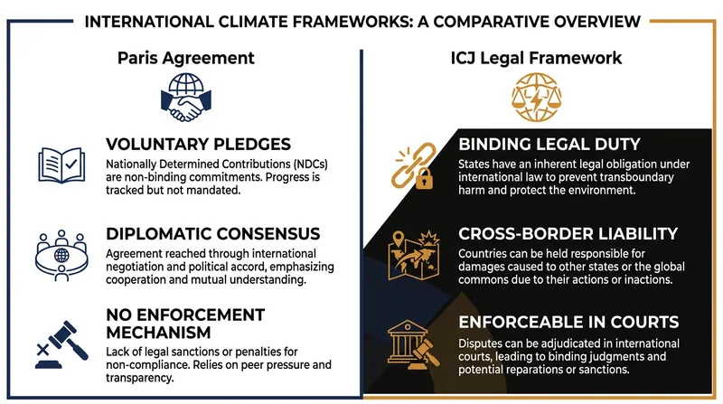 How the new UN resolution shifts climate action from voluntary pledges to binding legal obligations.