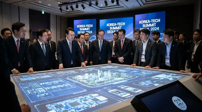 The master plan was jointly developed by the Ministry of Trade, Industry and Energy and South Korea's leading technology conglomerates.