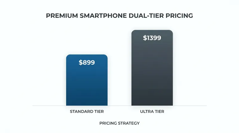 Samsung's split strategy aims to capture mainstream buyers while maintaining a premium tier for power users.