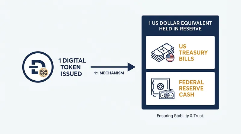 Under the new framework, every bank-issued stablecoin must be backed entirely by highly liquid assets.