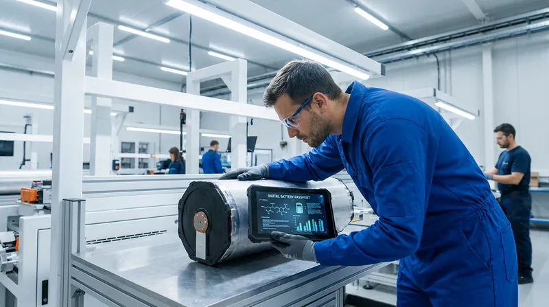 Recyclers rely on the new digital passports to safely dismantle batteries and recover critical minerals.