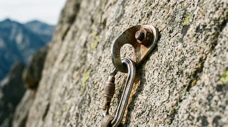 Fixed anchors are permanent metal bolts used by climbers for safety and rappelling, which sparked debate over the definition of wilderness 'installations.'