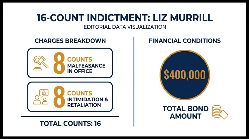Breakdown of the felony charges brought by the Orleans Parish grand jury.