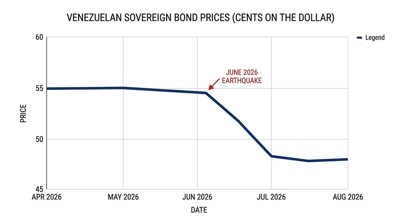Sovereign bond prices retreated sharply as markets priced in the cost of earthquake reconstruction.