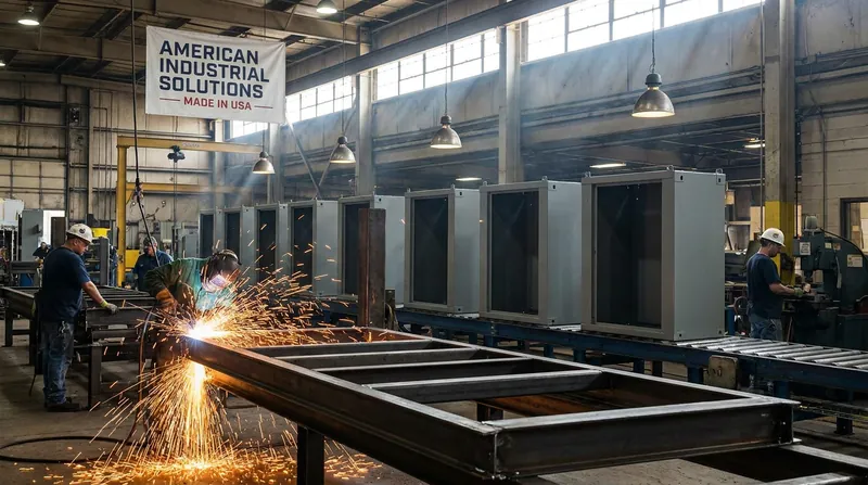 Achieving a 100 percent domestic supply chain requires localizing the production of complex internal electronics and steel enclosures.
