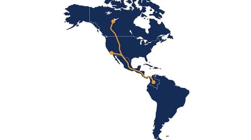 The alleged smuggling route spanned four countries, utilizing maritime, aerial, and overland transport.