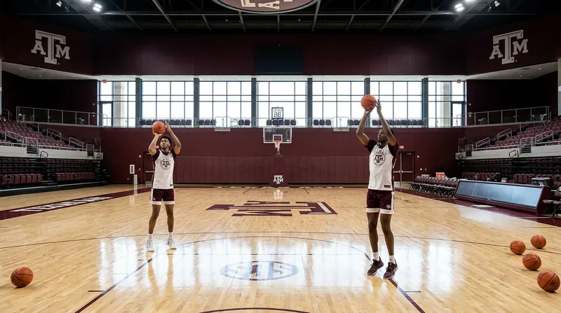 Texas A&M is welcoming back key frontcourt pieces Mackenzie Mgbako and Zach Clemence for the summer session.