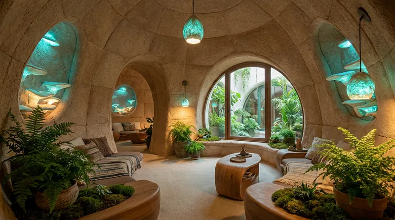 Future bio-design concepts envision 'living' interiors that actively interact with their environment and occupants.