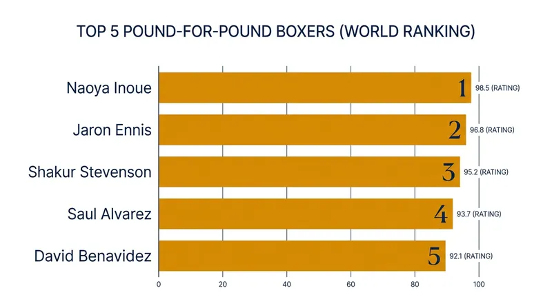 Global Pound-for-Pound rankings as of July 2026.
