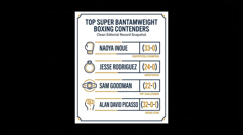 The top contenders vying for a shot at the undisputed 122-pound crown.