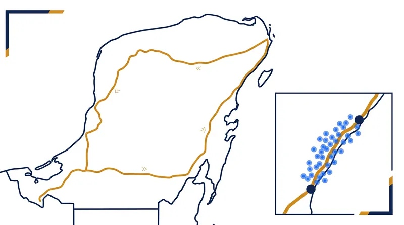 Section 5 of the Tren Maya intersects directly with one of the highest concentrations of underground cave systems on the peninsula.