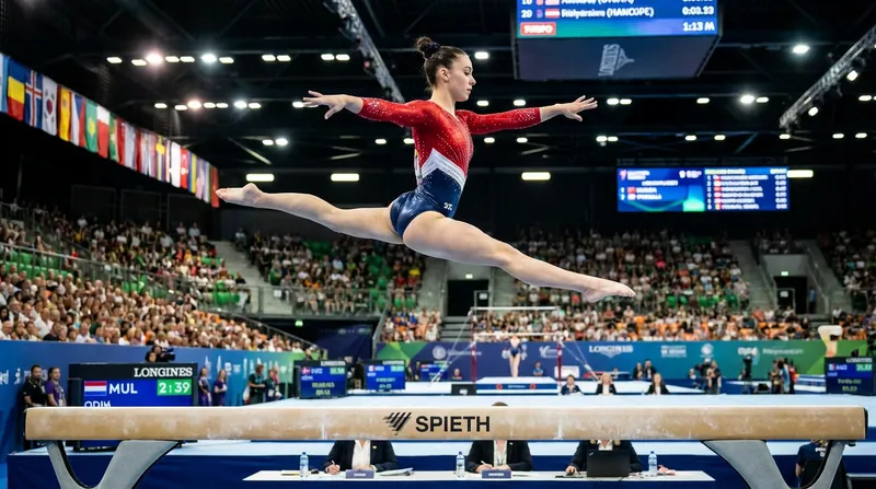 Jennifer Gadirova successfully returned to the balance beam and uneven bars after a lengthy ACL recovery.
