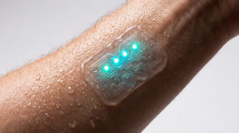 Modern continuous lactate monitors use micro-fluidic channels to analyze sweat, eliminating the need for invasive blood pricks.