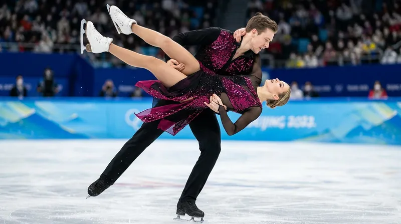 Nikolaj Majorov switched to ice dance to avoid back surgery, becoming the first Swedish ice dancer to compete at the Olympics with partner Milla Ruud Reitan.