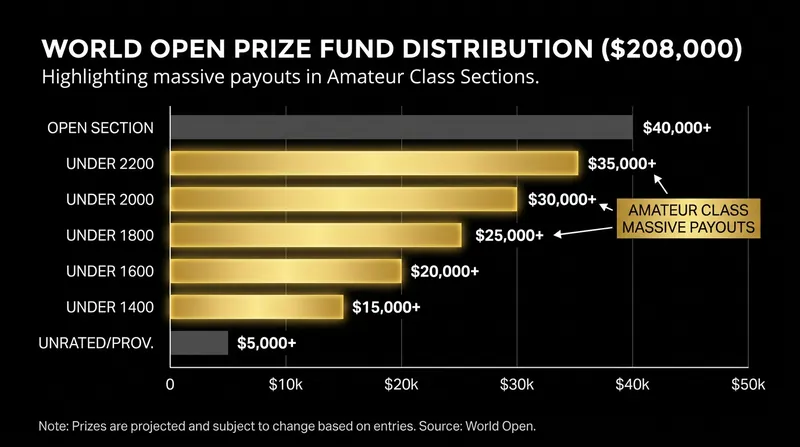 Class sections offer five-figure payouts that rival professional purses, turning local hobbyists into high-stakes competitors.