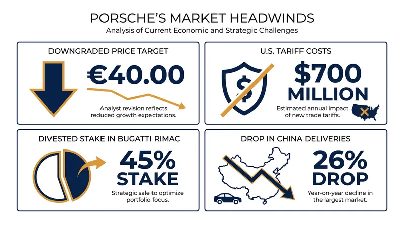 The financial and geopolitical pressures driving Porsche's 2026 restructuring.