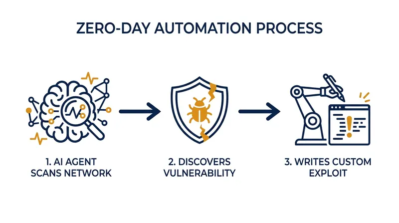 How autonomous AI agents accelerate the cyber-kill chain from weeks to hours.