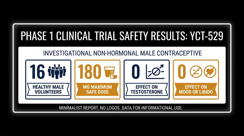 Phase 1 trials confirmed the drug's safety profile without altering the endocrine system.