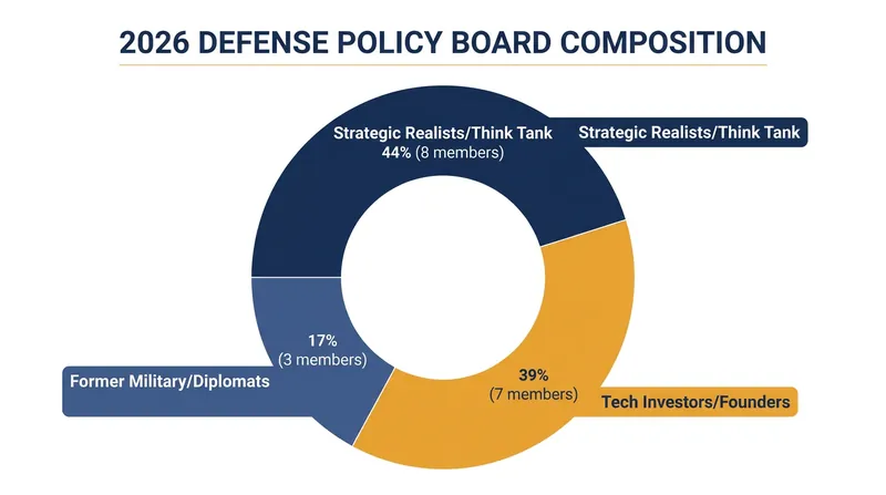 For the first time, active venture capitalists and tech founders make up nearly 40% of the Pentagon's top advisory board.
