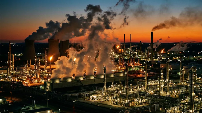 The Clean Air Act relies on corporate self-reporting to monitor emissions at major industrial sites.