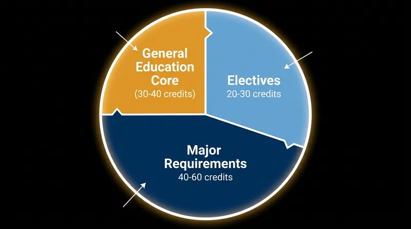 The general education core makes up roughly one-third of a standard undergraduate degree, making it the primary target for legislative reform.