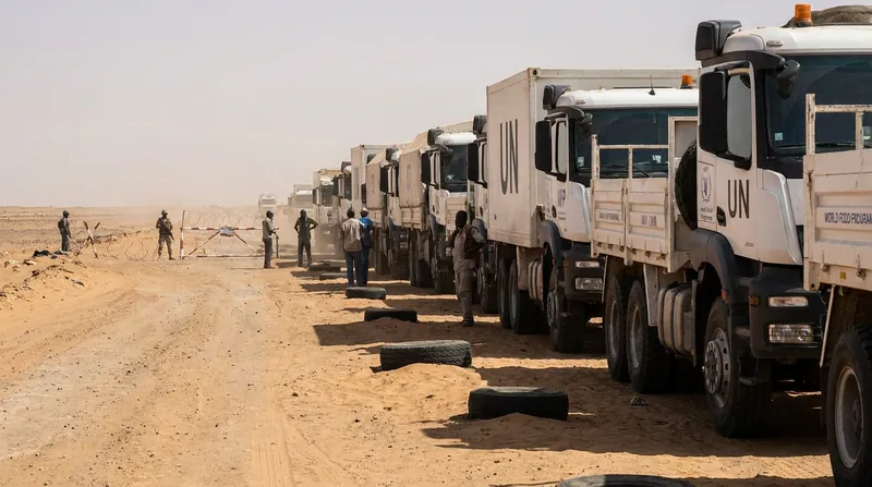 Humanitarian aid convoys have been repeatedly blocked from entering El-Fasher, engineering famine conditions.