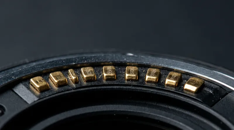 The legal dispute centers on the proprietary electronic protocols used to communicate autofocus data.