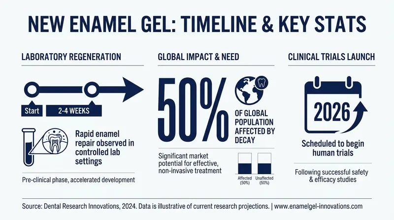 Following successful laboratory testing, human clinical trials for the regenerative gel are slated for 2026.