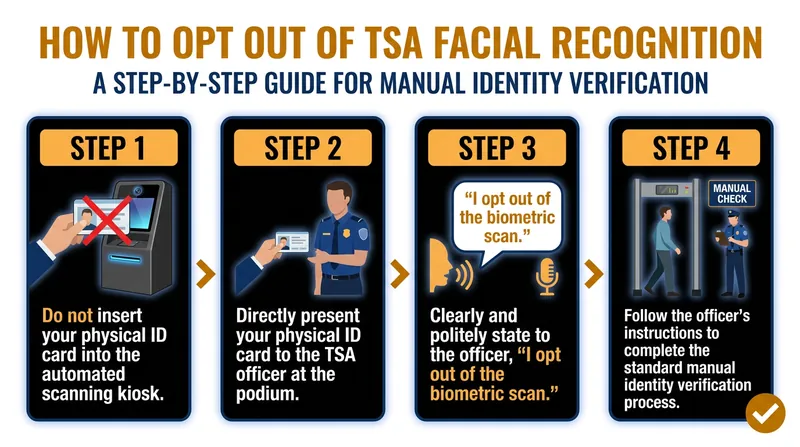 Passengers have the unadvertised right to bypass the automated gates without penalty.