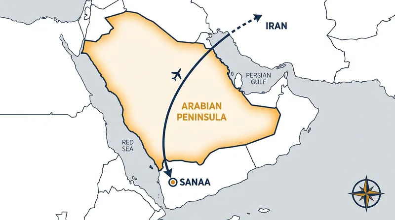 The July 3 confrontation centered on an Iranian civilian flight attempting to land in Sanaa.