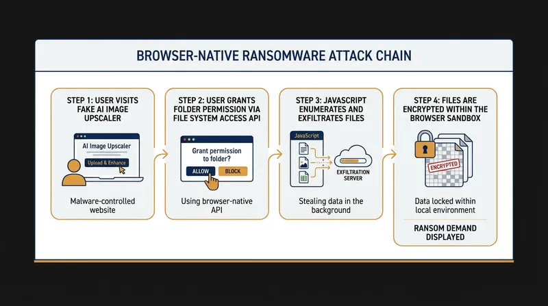 How the File System Access API is weaponized to bypass endpoint security.