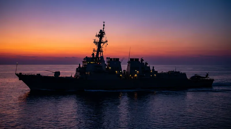 U.S. naval assets in the Eastern Mediterranean have increasingly been utilized to intercept projectiles amid the escalating regional conflict.